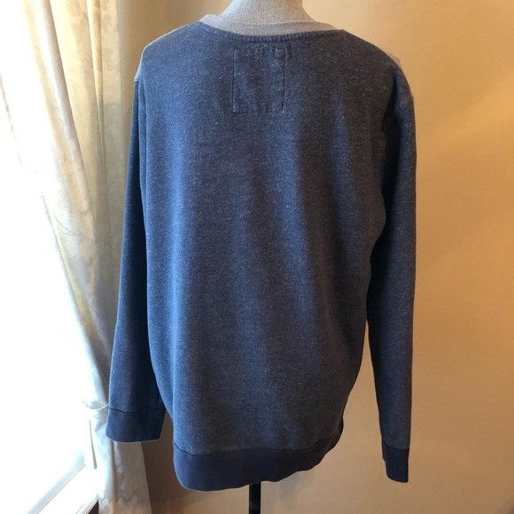 Urban Pipeline Blue/Grey Color Block Sweater - Picture 3 of 4